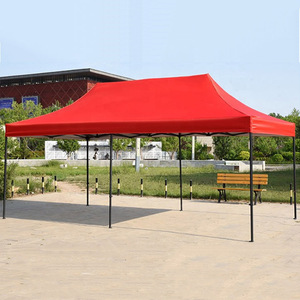 Weißes 3x6 Pop-Up-Überdachung szelt im Freien Großes Metallrahmen-Festzelt für Veranstaltungen Messe camping mit aus gezeichneter Sichtbarkeit