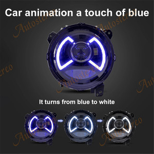 ไฟหน้ารถสำหรับ JEEP Wrangler JK 2018-2020โคมไฟหน้าคุณภาพสูงไฟ LED DRL ติดตั้งสัญญาณเลี้ยวประกอบ - Product Image 3