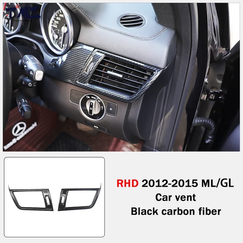 2 pieces of left and right air vents