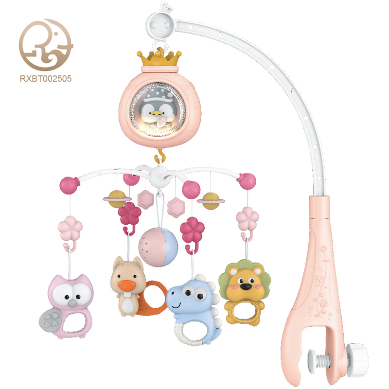 Baby RC Crib Mobile With Light Projection & Music