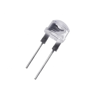 high quality 0.5w 8mm Straw Hat <strong>Led</strong> Diode Light <strong>20mA</strong> 8mm White Diffused Round RGB Diodes <strong>LED</strong> - Product Image 1