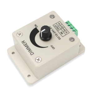 LED-Dimmer 12V 24 V 8A 96W Pwm Regler Gleichstrom kabel LED-Streifen Streifen 12 24 Volt - Product Image 5