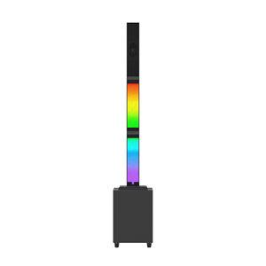 Barra de sonido Bluetooth estilo cine en casa ensamblada inalámbrica con luz ambiental y subwoofer - Product Image 1