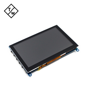 5-Zoll-HD-kompatibler kapazitiver Touchscreen 5,0-Zoll-LCD-Anzeigemodul 800x480 für Raspberry Pi 2B/3B/4B/PC/BB Schwarz/Bananen-Pi - Product Image 3
