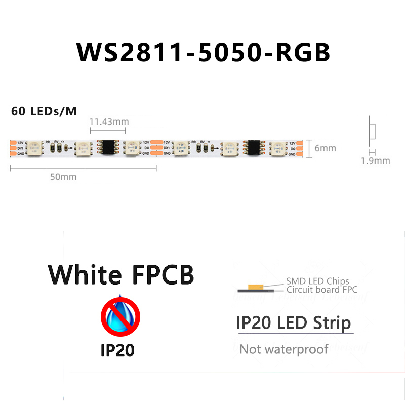 IP20-FPCB blanc