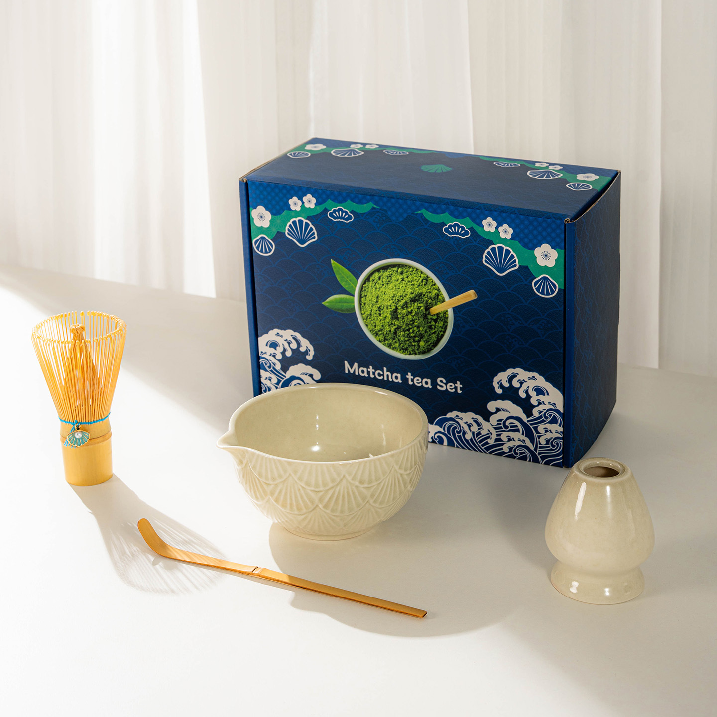 4pcs set -- Kiln-Changed white