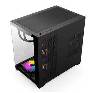 Precio de fábrica personalizado carcasas de ordenador vista completa habitación de escritorio ATX Gaming PC case - Product Image 6
