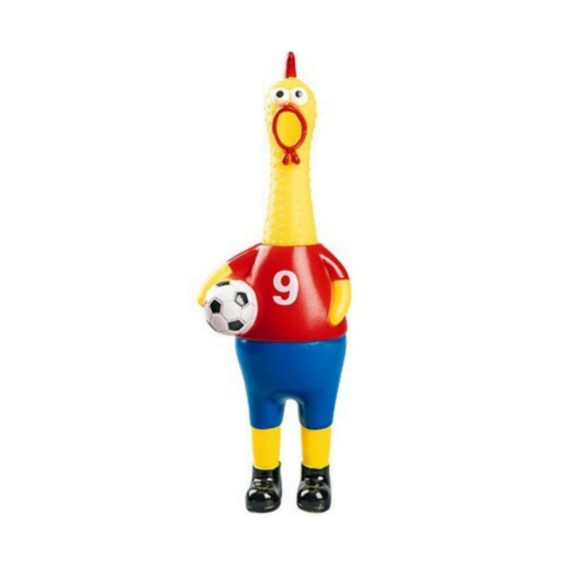 Llamando a la camiseta de pollo roja