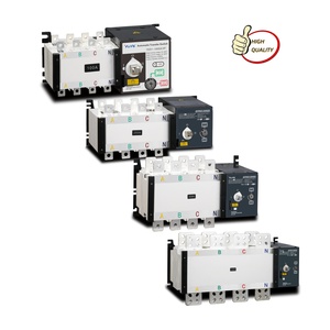 YUYE 123 CE büyük marka OEM fabrika alçak gerilim AC 400V ATS kabine elektrik kutusu ile 100A 100A 400A otomatik Transfer anahtarı - Product Image 2