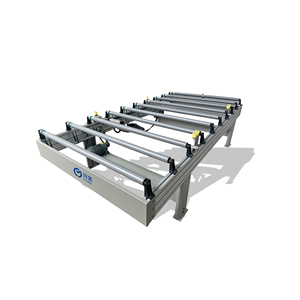 Camión contenedor Carga Descarga Transportador de rodillos en dos direcciones Transportador de rodillos motorizado Transportador de rodillos móvil