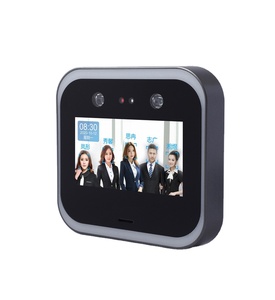 Controlador de acceso de identificación Facial y dispositivo de asistencia de reconocimiento Facial para oficina, pantalla HD de 5 pulgadas, 1280x720, AI - Product Image 1