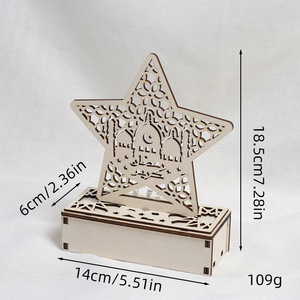 Hot Ramadan Muslim Eid Mubarak Decorations Kit <strong>Europe</strong> 2025 Ramadan Decorations String <strong>Light</strong> - Product Image 6