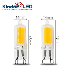 2W 230V 110V <strong>G9</strong> <strong>LED</strong> Light Bulb <strong>G9</strong> Socket Dimming <strong>LED</strong> Filament Bulb 10W Halogen Replacement