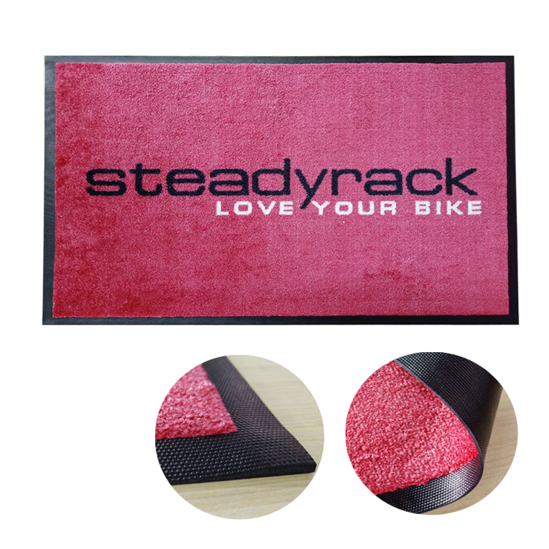 Custom logo mat