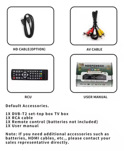 Phi Hot DVB T2 Set Top Box trên mặt đất Receiver HD DVB-C H.264 TV giải mã wifi thông minh Receiver - Product Image 5