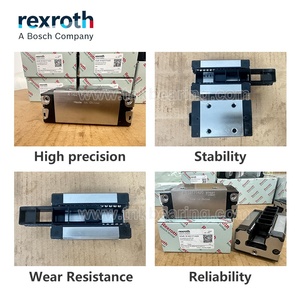 Original Alemania Rexroth R162171420 R1621 714 20 Deslizamiento lineal Carril CNC Movimiento 65 Rodamientos Bloque Cojinete de guía Bloques de carro - Product Image 3
