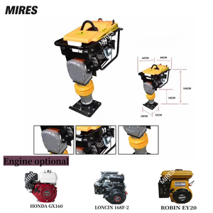 Đất Máy đầm máy xây dựng đường bộ thiết bị rung nhỏ gọn Tamper rammer Xăng Jumper rammer - Product Image 3