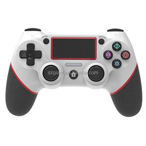 PS4 Joypad带触摸板的无线控制器新BT游戏手柄PS4控制台发光二极管灯和PS4耳机插孔操纵杆