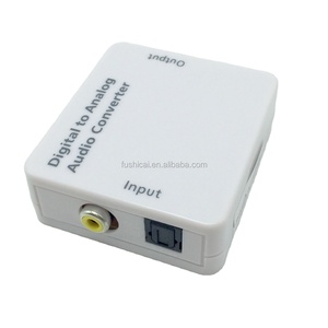 Coaxial óptico Digital de alta calidad, Toslink a RCA analógico, Adaptador convertidor de Audio L/R - Product Image 1