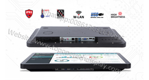 Toponetech 15.6 אינץ מגע מסך lcd צג פטל <span class=keywords><strong>pi</strong></span> 3 תצוגה