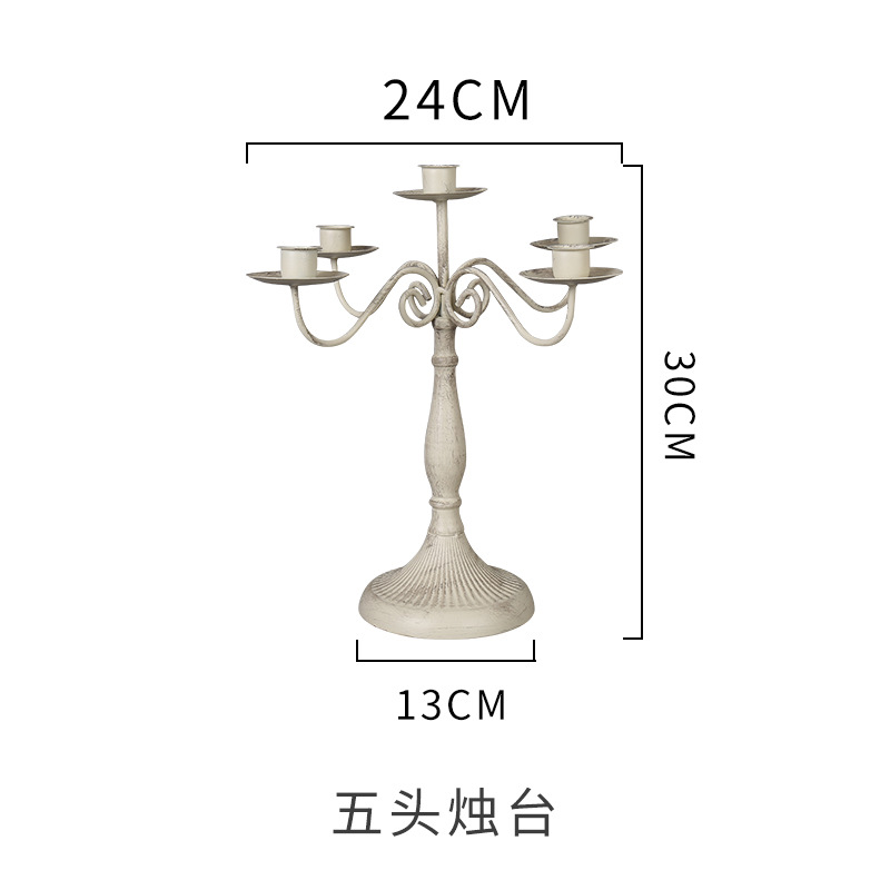 Bougeoir Gold-F20-five-head-3286