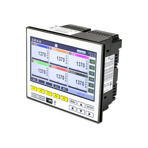 Registratore di dati temperatura umidità registratore senza carta multicanale - Product Image 1