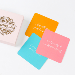 Customizable Affirmation Cards Custom Affirmation Cards High Quality Daily Inspirational Positive Self Affirmation Card
