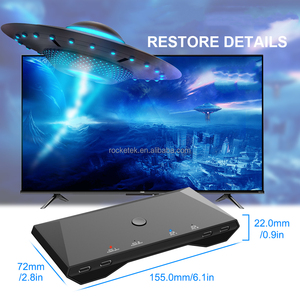 Full Function <strong>2</strong> Type c <strong>Kvm</strong> Extender Splitter 4K 60hz Multi Usb Port <strong>Kvm</strong> <strong>Switch</strong>