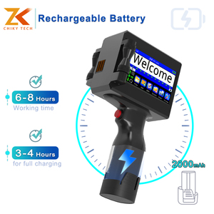 Hot Sale Schnellt rocknend Hochpräzise 600Dpi Smart Manual Ablaufdatum Charge Qr-Code-Druckmaschine - Product Image 5