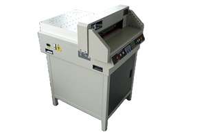 PLC motorlu 450VS elektrikli grafik kağıt kesici A3A4 Program kontrollü İhale kesici - Product Image 3