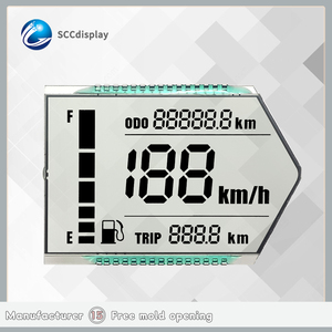 Benutzer definiertes 7-Segment-LCD-Anzeigemodul SJXDGW015 HTN Positiver Blends chutz für Motorräder - Product Image 2
