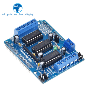 TZT L293D Motorantrieb schild Dual für Arduino Due milanove, Motorantrieb Erweiterungs karte Motors teuer schild - Product Image 5