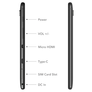 Hina-tableta PC de 10 pulgadas con WiFi y NFC, dispositivo con entrada HDMI y dos puertos USB, Android Windows 10 - Product Image 5