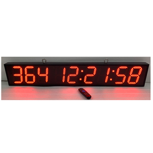 Timer portatile da 6 pollici a 9 cifre con Timer digitale settabile/orologio da esterno - Product Image 3