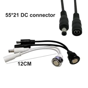 แผงไฟ LED แบบเสียบปลั๊กขนาด5.5*2.1มม. DC 3.7V 5V 12V 24V สีเดียวปรับแต่งได้ - Product Image 3