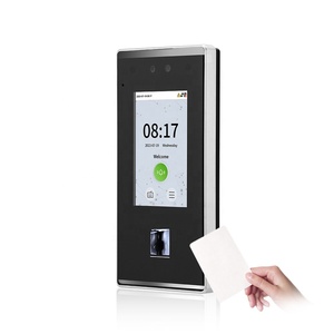 IP65 impermeable en vidrio óptico Reconocimiento de huellas dactilares reconocimiento facial sistema biométrico de tiempo de asistencia WIFI TCP/IP/puerto USB - Product Image 3