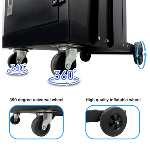 JH-Mech Mobile Welding Machine <strong>Trolley</strong> with Swivel Wheels 3-Tier Service Weld Cart with Lock Welding <strong>Trolley</strong> - Product Image 4