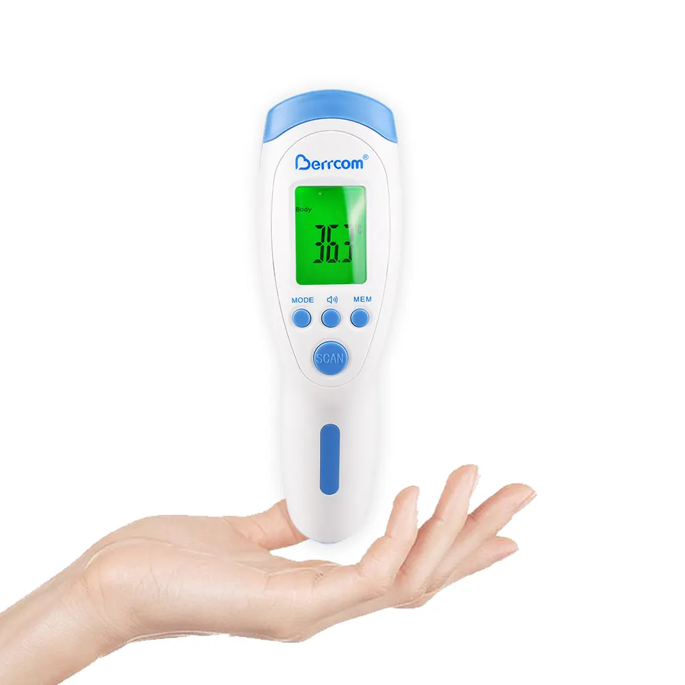 Pistola de temperatura corporal para bebés, medidor de fiebre para adultos y niños, termómetro infrarrojo Digital Lcd sin contacto