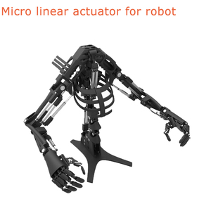 Stainless Steel Material 5V Micro Linear Actuator <strong>Arduino</strong> 10/17.5/21/25/30/50/75/100mm Customizable Stroke Small Actuator
