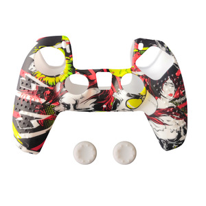 Colorful 2022 Silicone Protective Cover for PS5 Playstation 5 Accessories <strong>Controller</strong> Rubber <strong>Case</strong> for PS5 Thumb Grips <strong>Shell</strong> - Product Image 3