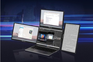 Custom LOGO Full HD Triple <strong>Laptop</strong> Display Screen Extender 13.3 Inch Portable Monitor <strong>with</strong> USB Type-C for <strong>Laptop</strong>