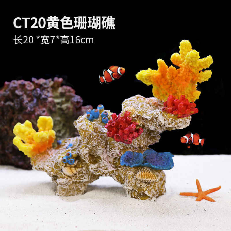 Yellow coral reef