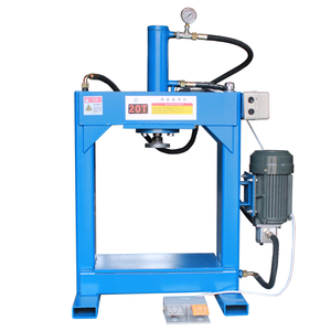 เครื่องอัดไฮดรอลิกแบบโครงเหล็ก QDLSF 20 ตัน เครื่องจักรไฟฟ้าขนาดเล็ก สำหรับซ่อมรถยนต์ พร้อมลูกปืนพิเศษ ประกอบด้วยมอเตอร์หลักและปั๊ม - Product Image 2