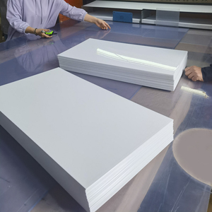 用于泡罩包装和真空成型的白色PVC薄板薄塑料板 - Product Image 1