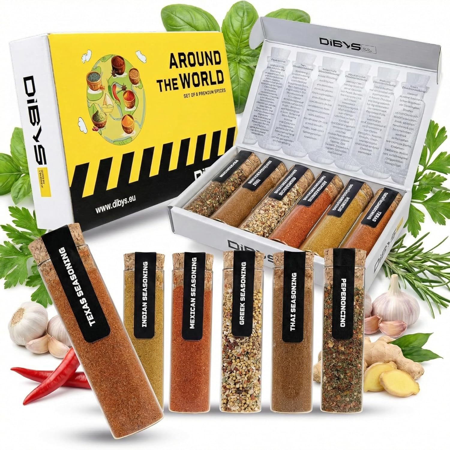 Around the world spice set