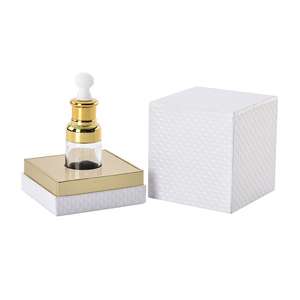 Custom Logo Printing 10ml 30ml 50ml <strong>100ml</strong> Luxury Mini Small Cosmetic Perfume Cardboard Packaging <strong>Box</strong> with Lid and Base - Product Image 4