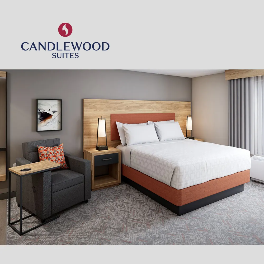 IHG Rust Candlewood Suites Hotel Furniture