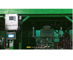 आसान-से-संचालित अर्ध-ऑटो ग्रेविटी फीड कंटेनर भारत में हरी अनाज दाल प्लास्टिक पेपर पाउच बैग गियर कोर - Product Image 2