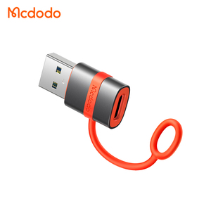 フックType-CからUSB3.0への高速データ転送を備えたMcdodo380アダプターギガバイト/秒サポートiP15ラップトップ用のUSB-CハードドライバーUディスクアダプター - Product Image 1