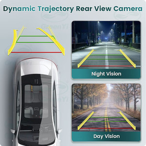 GreenYi AHD <strong>Dynamic</strong> Trajectory Car Rear View <strong>Camera</strong> Intelligent Track Guide Line Universal Vehicle <strong>Backup</strong> Reverse Night Vision - Product Image 2